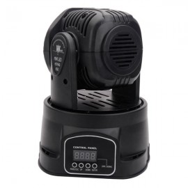 [US-W]80W 7-RGBW LED Auto / Voice Control DMX512 Mini Moving Head Stage Lamp (AC 110-240V) Black
