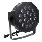 [US-W]30W 18-RGB LED Auto / Voice Control DMX512 High Brightness Mini Stage Lamp (AC 110-240V) Black