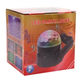 LT Upgraded 120-Degree Beam Angle Auto / Voice Control RGB Light LED Stage Lamp with Remote Controll